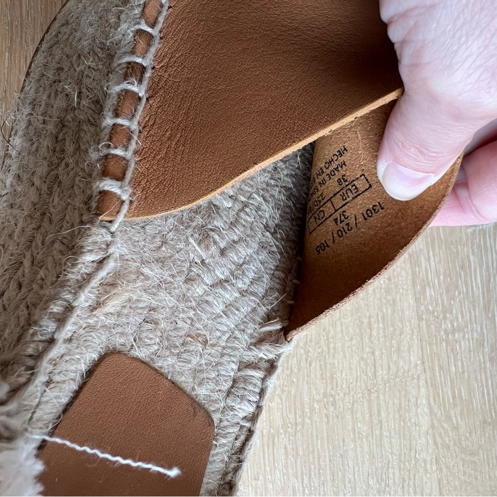 Zara Women's Tan Espadrilles - Picture 6 of 12